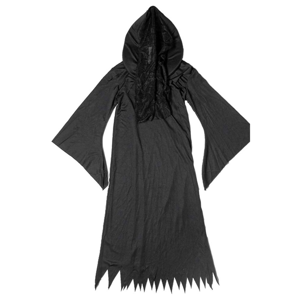 EraSpooky Grim‎ Reaper Costume Hooded Robe Halloween Cosplay Men's Medium